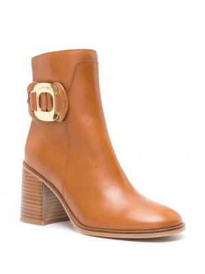Ankle boots See By Chloé braun
