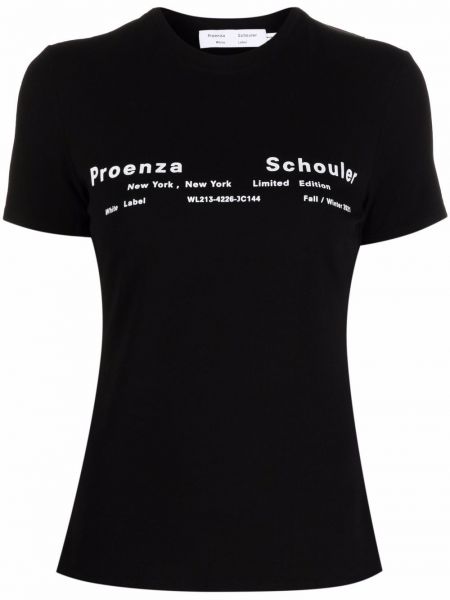 Camiseta con estampado Proenza Schouler White Label