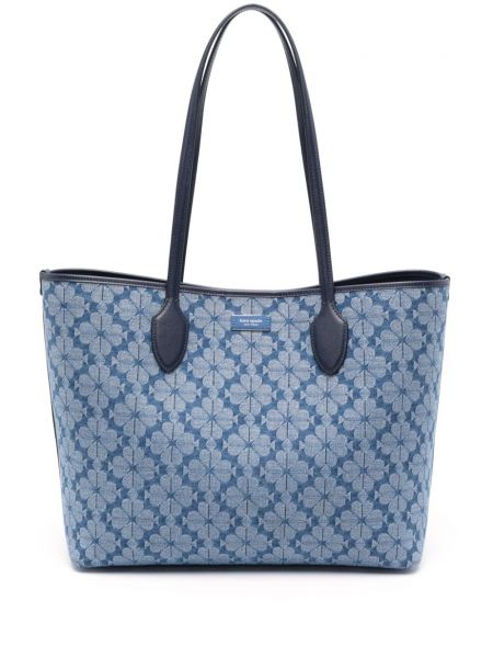Nákupná taška Kate Spade modrá