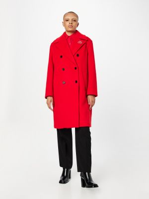 Παλτό Karl Lagerfeld κόκκινο