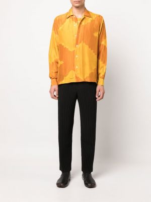 Šilkinė marškiniai Bode oranžinė