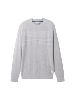 Меланжов пуловер Tom Tailor