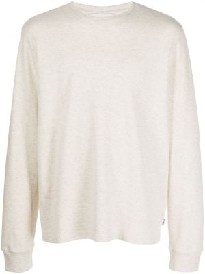 Sweatshirt aus baumwoll mit rundem ausschnitt Frame weiß