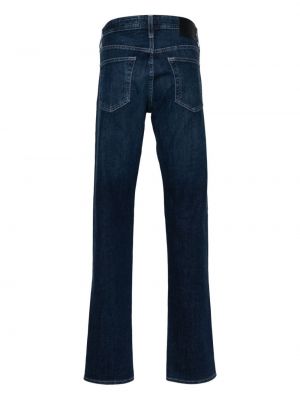 Straight fit džinsi Ag Jeans zils