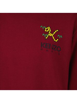 Sudadera con bordado de lana de lana merino Kenzo
