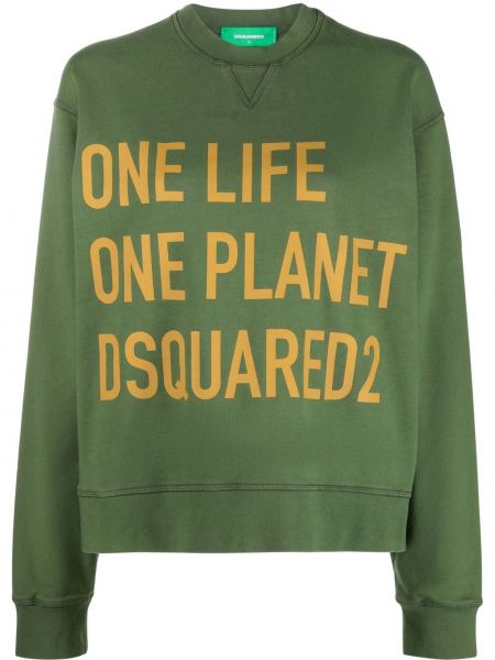 Sweatshirt Dsquared2 grønn