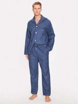 Pižama Polo Ralph Lauren modra