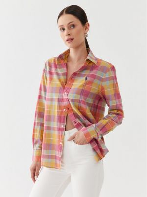 Καρό βαμβακερό πουκάμισο Polo Ralph Lauren