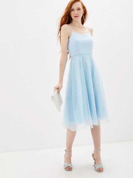 Вечернее платье Emilia Dell'oro голубое