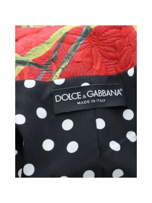 Chaqueta de algodón Dolce & Gabbana Pre-owned rojo
