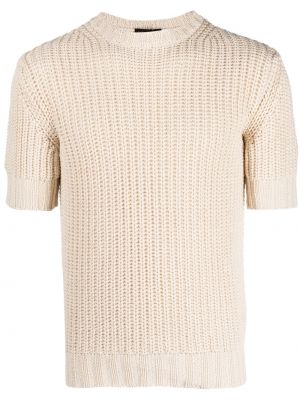 Chunky пуловер Dell'oglio бежово