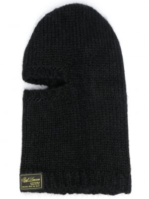 Плетена шапка Raf Simons черно