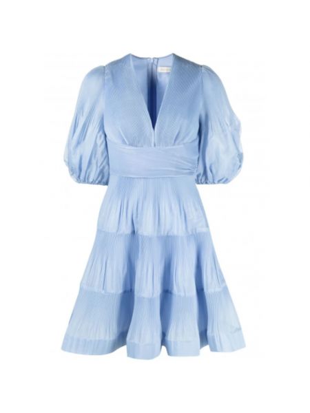 Sukienka mini Zimmermann niebieska