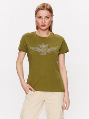 Koszulka Aeronautica Militare zielona