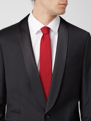 Krawat w jednolitym kolorze Blick czerwony