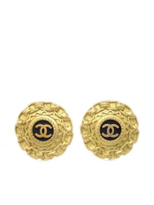 Kolczyki na guziki Chanel Pre-owned