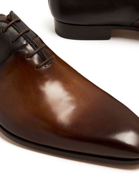 Spalvų gradiento rašto oksfordo batai Magnanni ruda