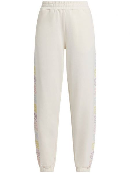 Pantalon de joggings Karl Lagerfeld blanc