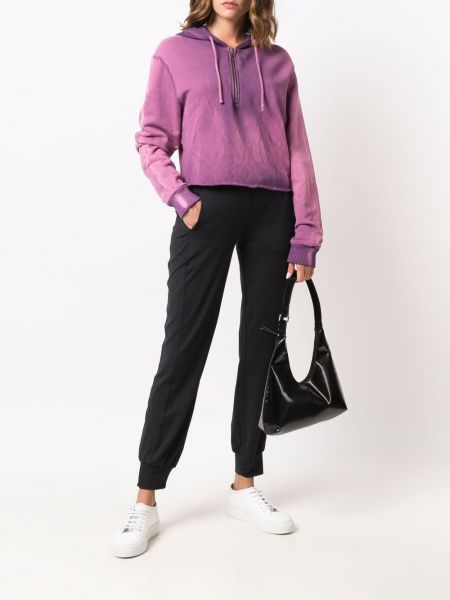 Sudadera con capucha de algodón Cotton Citizen violeta