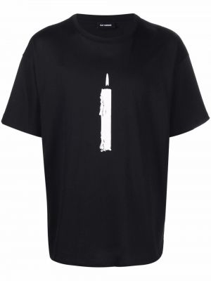 Camiseta Raf Simons negro