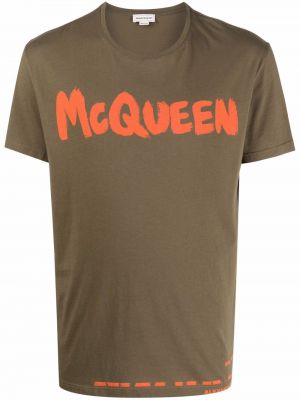 Camiseta Alexander Mcqueen verde
