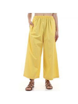 Spodnie Le Streghe - żółty