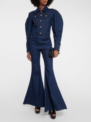 Джинсовая куртка Nina Ricci синяя