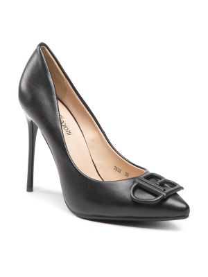 Полуотворени обувки с ток Laura Biagiotti черно