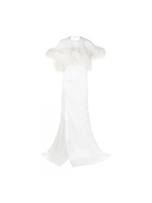 Sukienka długa The Attico biała