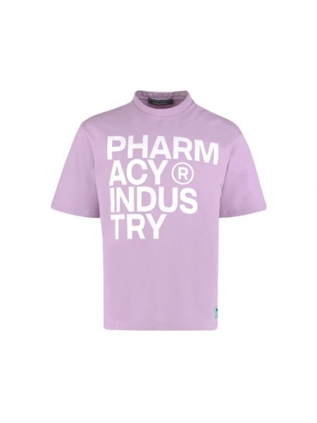 Koszulka bawełniana Pharmacy Industry fioletowa