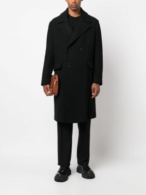 Manteau en laine Dondup noir