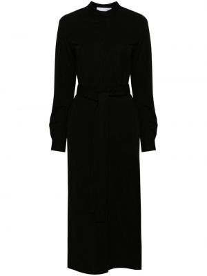 Srajčna obleka Harris Wharf London črna