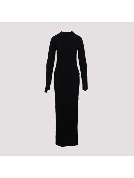 Sukienka długa Balenciaga czarna