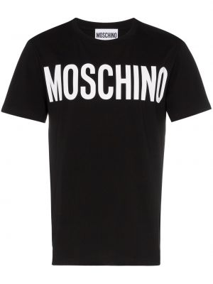 T-shirt Moschino svart