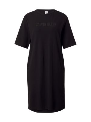 Voľná priliehavá košeľa Calvin Klein Underwear čierna