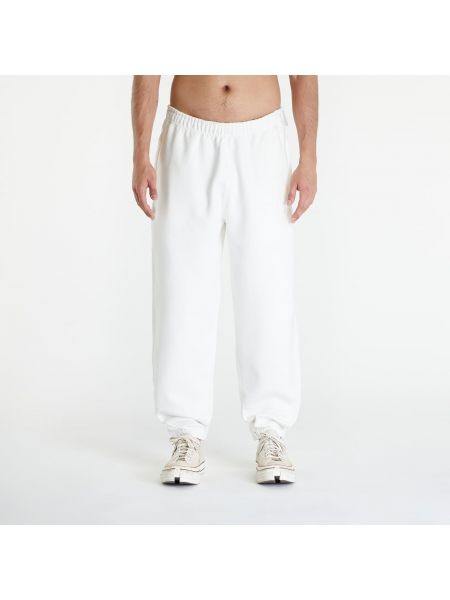 Fleecové sportovní kalhoty Nike bílé