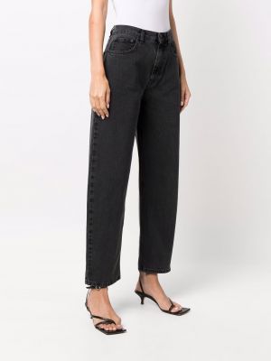 Jeansy relaxed fit Mcq czarne