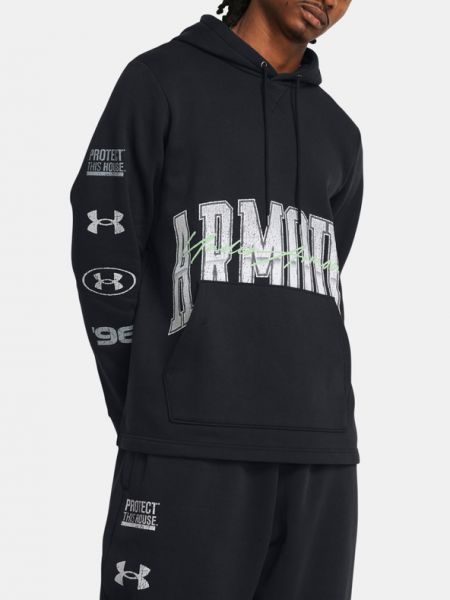 Hanorac cu glugă Under Armour negru