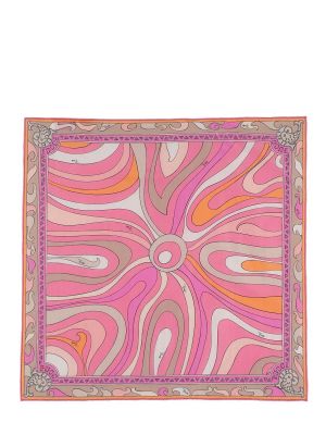 Schal aus baumwoll Pucci pink