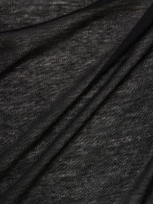 Koszula bawełniana z dekoltem w serek Rick Owens