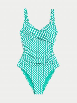 Jednodielne plavky Marks & Spencer zelená