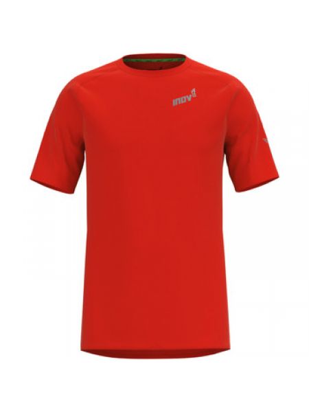 Czerwona koszulka z krótkim rękawem Inov-8