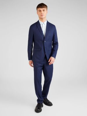 Oblek Selected Homme modrá
