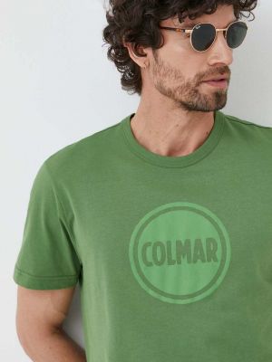 Colmar pamut póló , nyomott mintás - Zöld