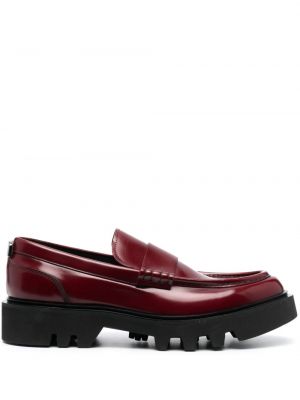 Loafers Sergio Rossi κόκκινο