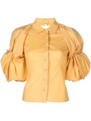 Риза Jacquemus жълто