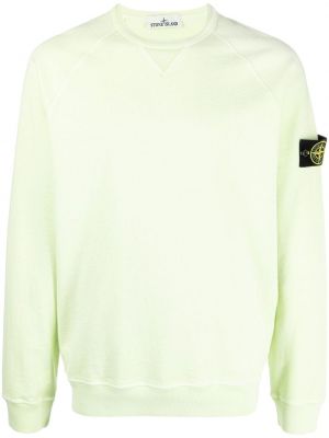 Rund hals sweatshirt med rund hals Stone Island grøn