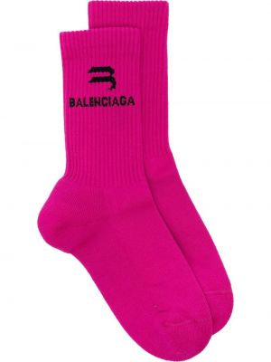 Sokker Balenciaga rosa