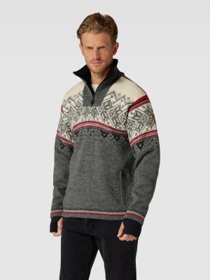 Dzianinowy sweter ze stójką Dale Of Norway
