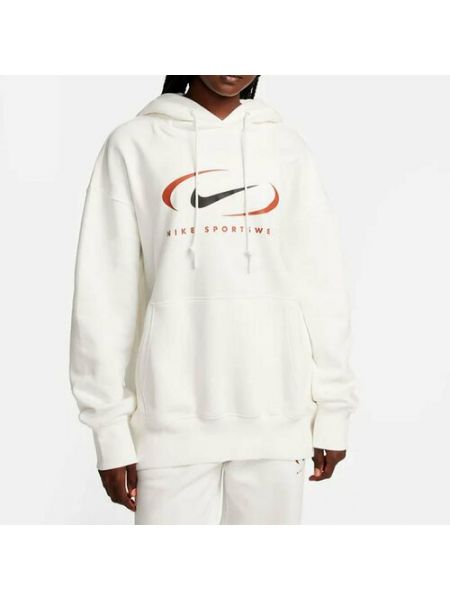 Белое худи Nike